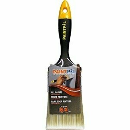 DYNAMIC PAINT PRODUCTS Dynamic 1-1/2 in. 38mm Paint Pal Flat Polyester Brush 09804